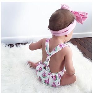 watermelon infant outfit